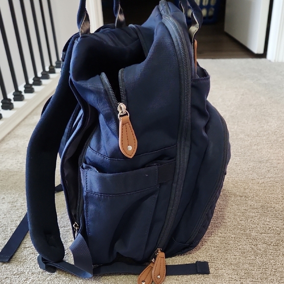 Navy Blue Backpack - Picture 4 of 8